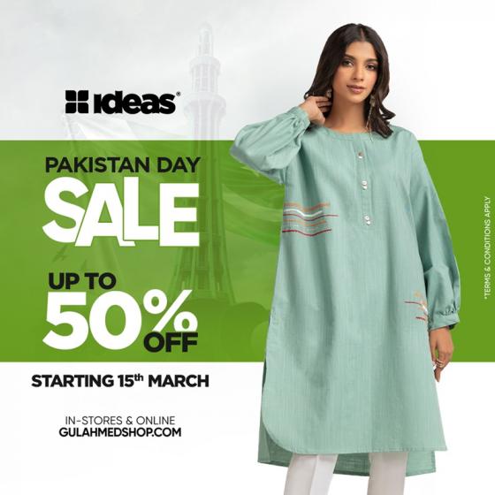 Ideas by Gul Ahmed Pakistan Day Sale 2024 is LIVE!